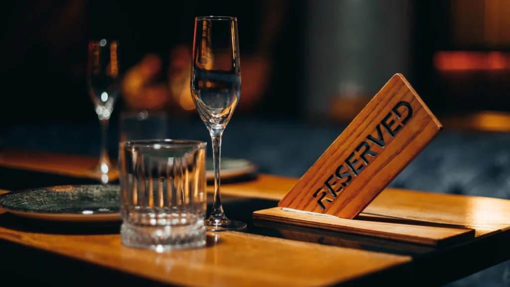No Show Restaurant Reservations